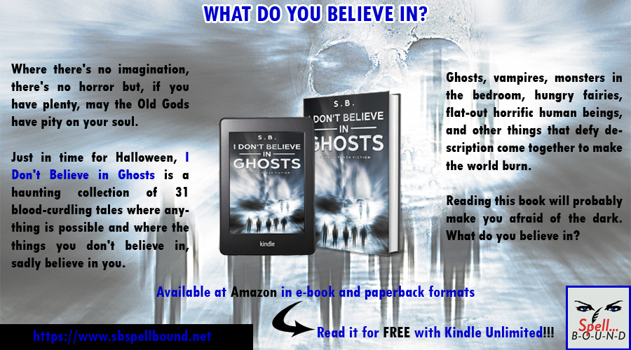 I Don't Believe in Ghosts - Now Available at Amazon